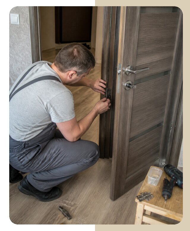 Замена дверных петель в Коврове по цене от 2558 р. | ДвериЛегко-Квр
