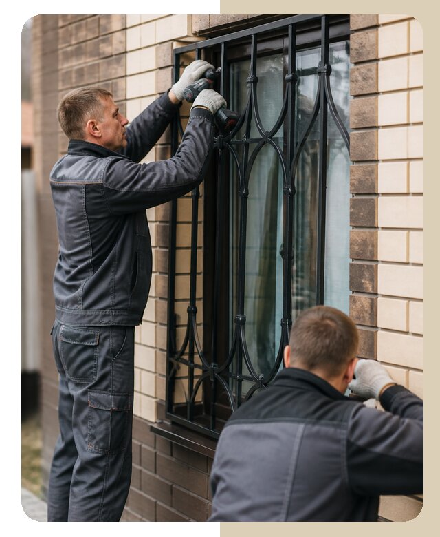 Установка решеток в дом в Коврове по цене от 3581 р. | ДвериЛегко-Квр